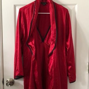 Sleepwear Robe and Nightgown Set